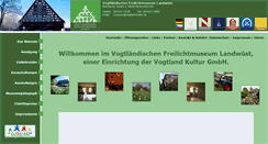 Desktop Screenshot of museum-landwuest.de